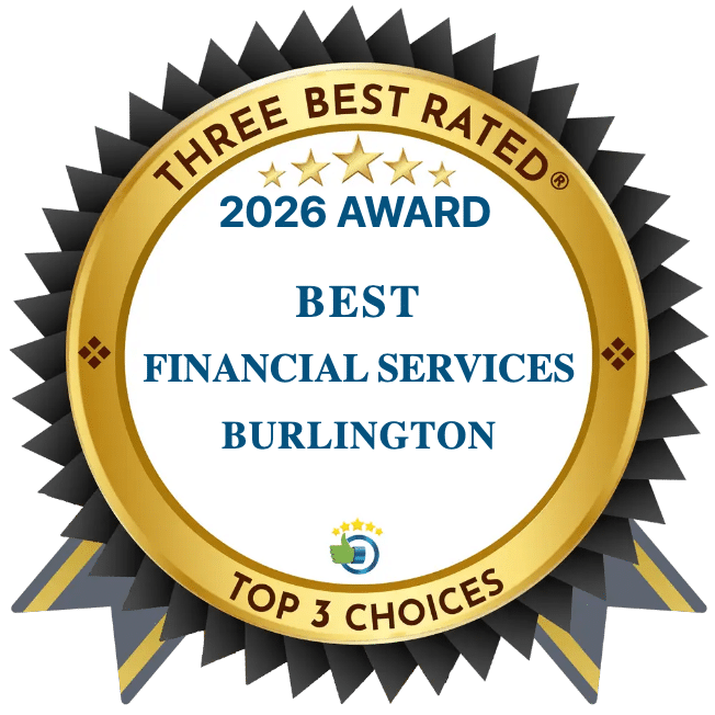 Three Best Rated 2026 Award – Best Financial Services Burlington